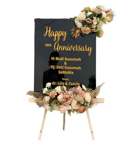 Papan Bunga Akrilik Belitung Timur