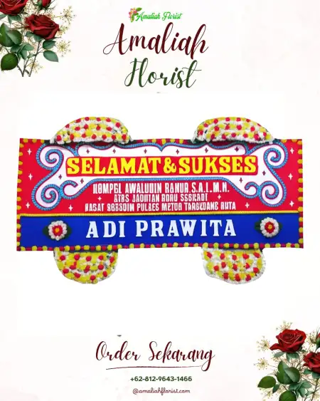 Papan Bunga Ucapan Selamat Belitung Timur